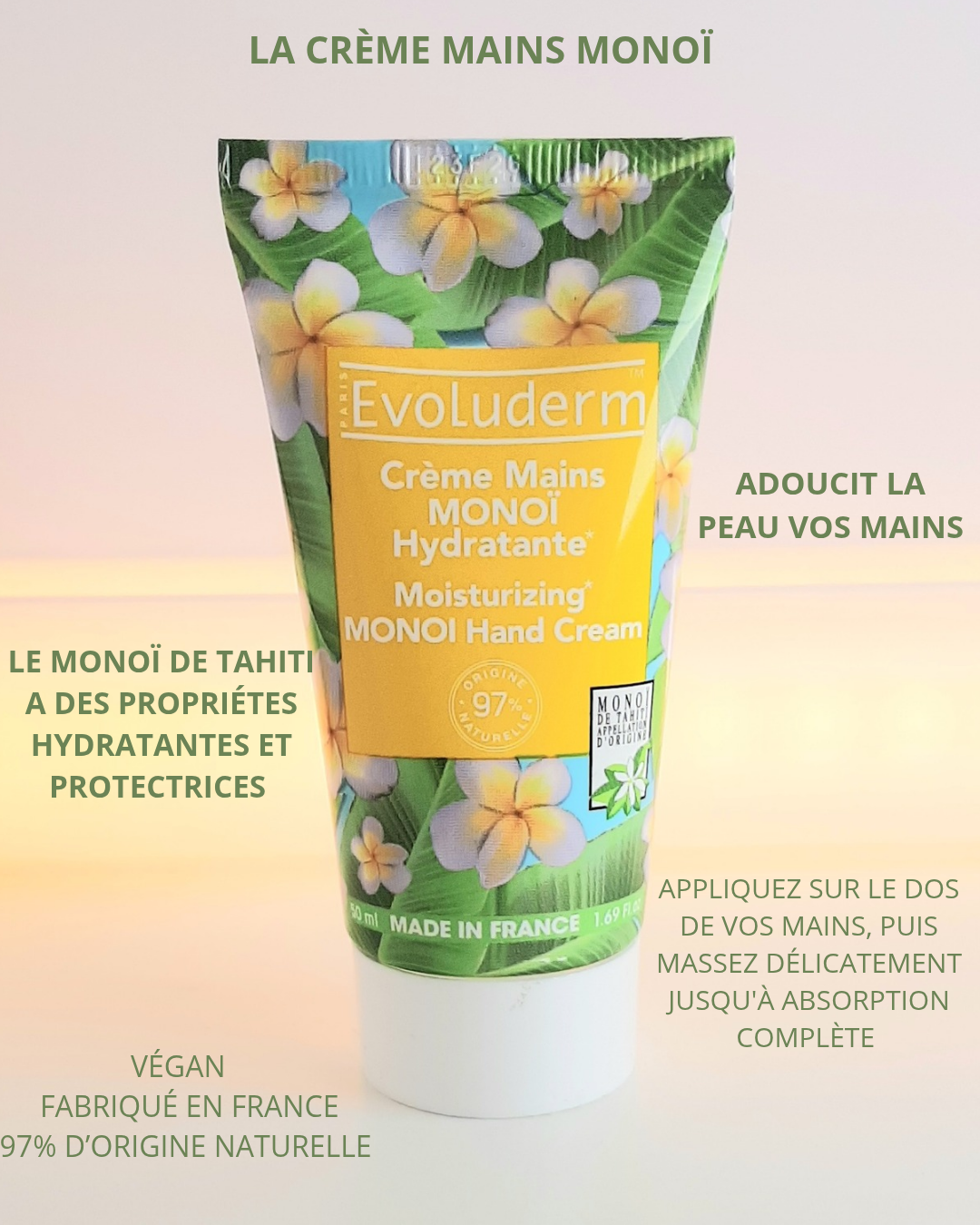 CRÈME MAINS MONOÏ